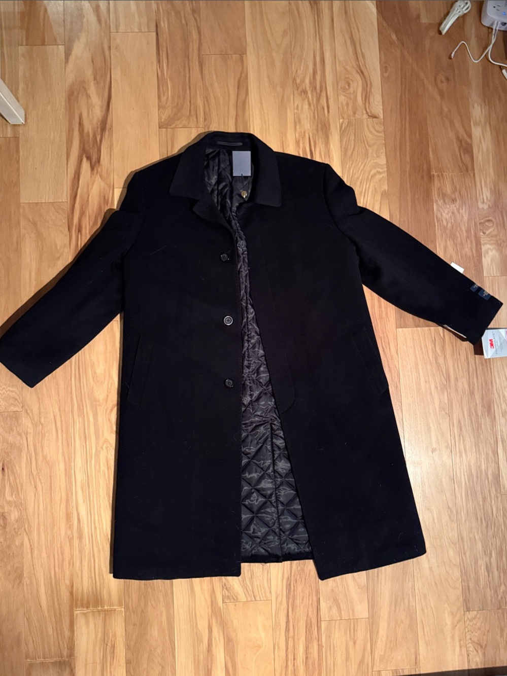 NWT Hart Schaffner Marx 44R Wool Cashmere Jacket 3M Thinsulate